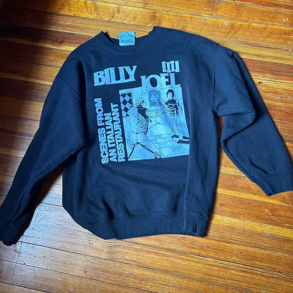 Billy Joel Black Sweatshirt